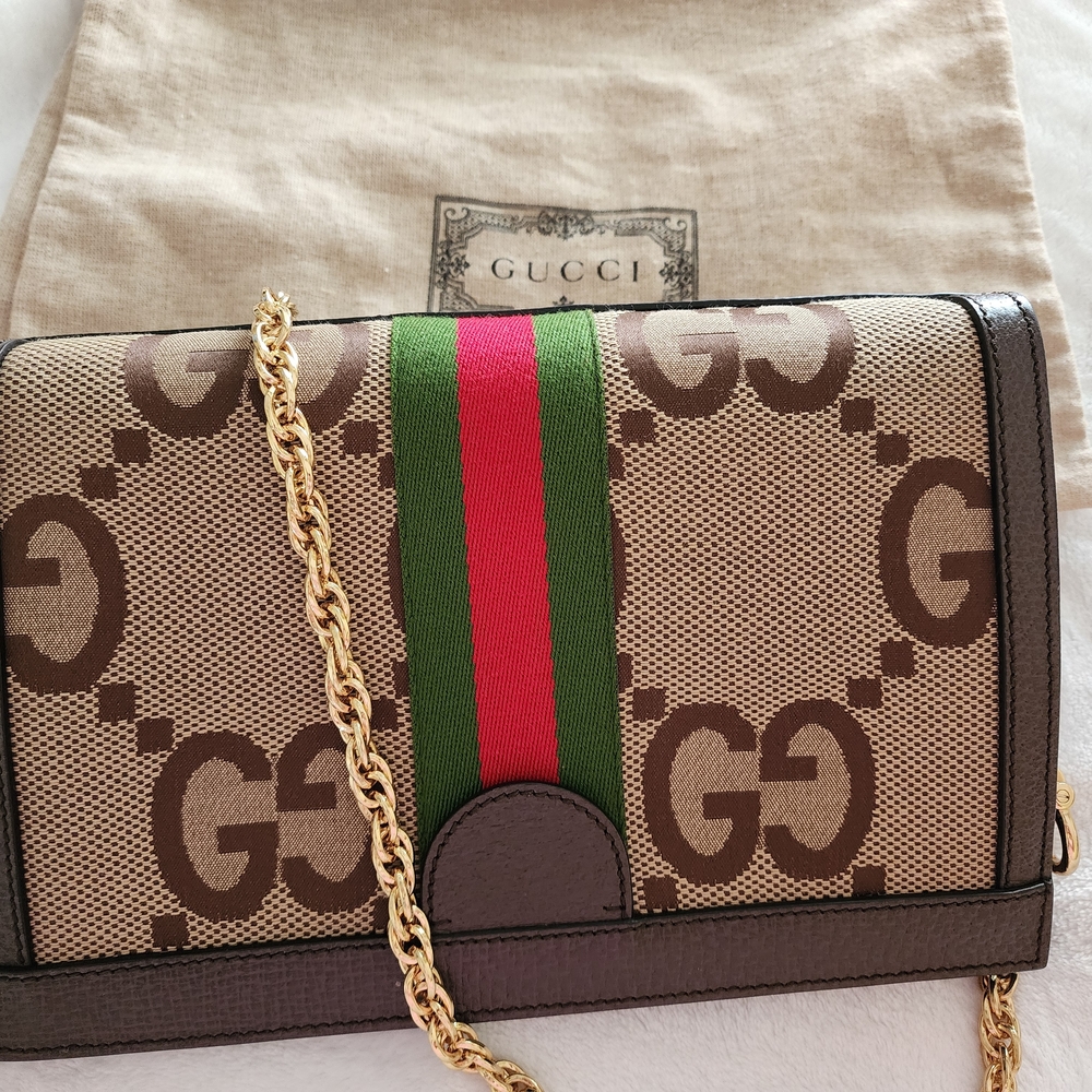 💝SALE💝Gucci Jumbo Ophidia Crossbody Bag - Picture 5 of 12
